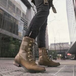 Sorel Emelie Conquest women's boots, brown, 
Size 9 (US)